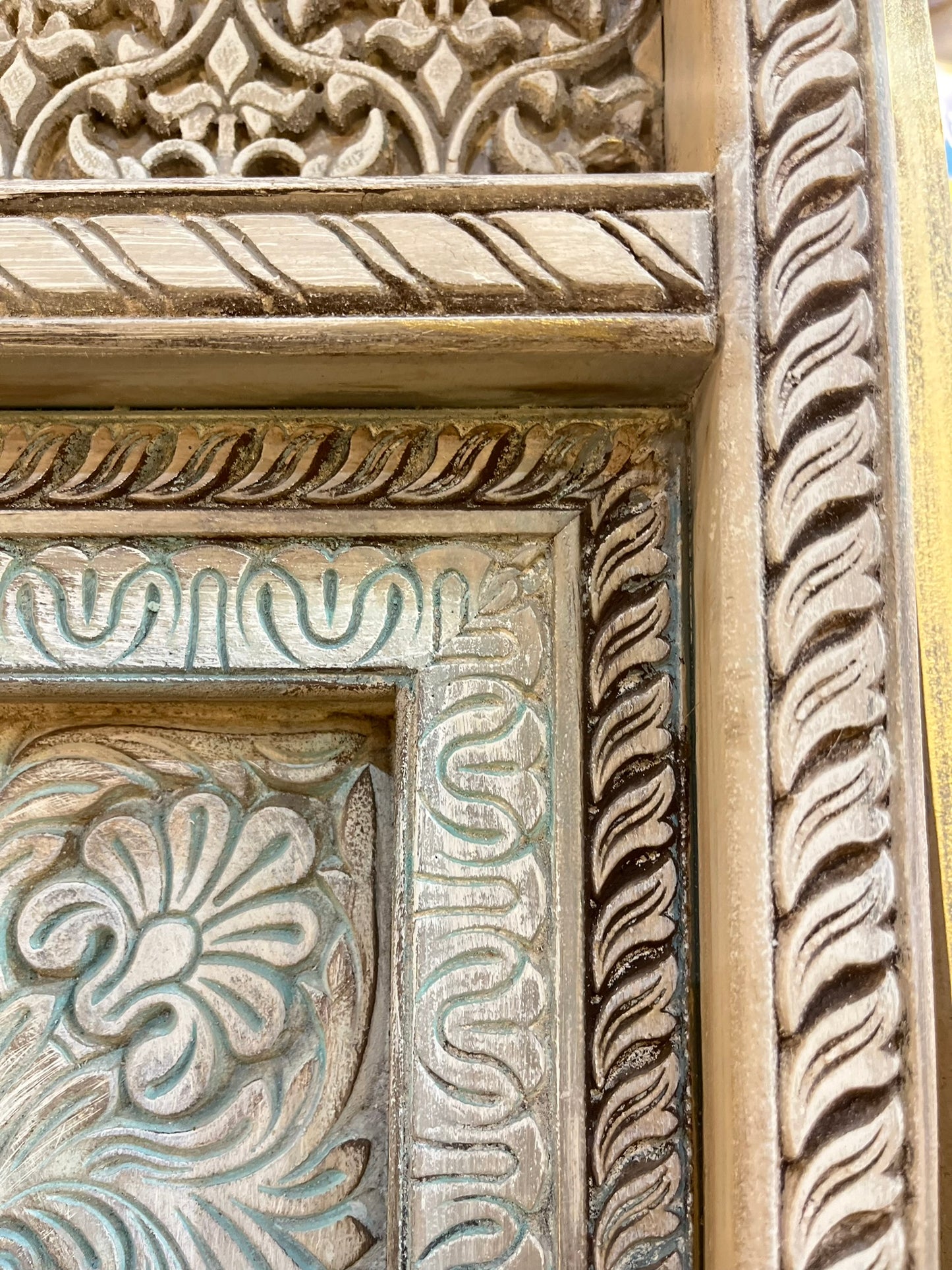 decorative mirror with a luxurious oriental design