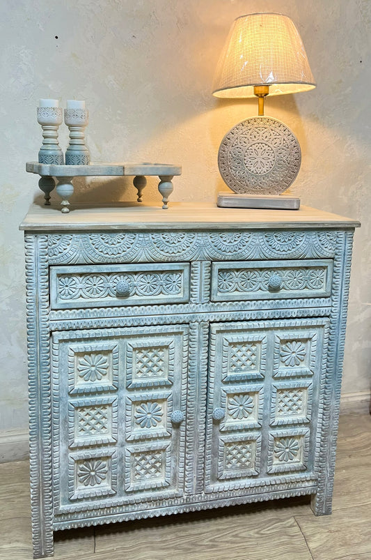 Coffee Corner / Console Unit with Elegant Wood Details