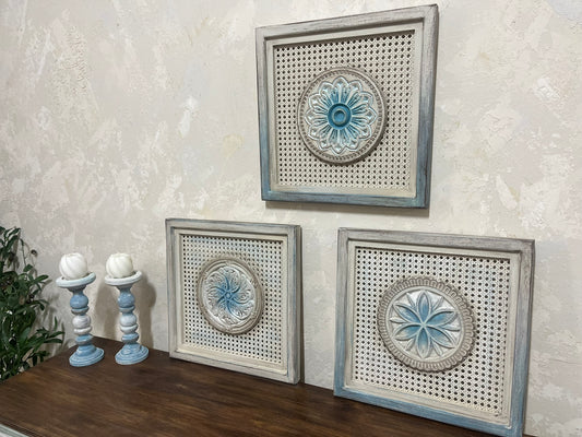 Set of 3 wall panels