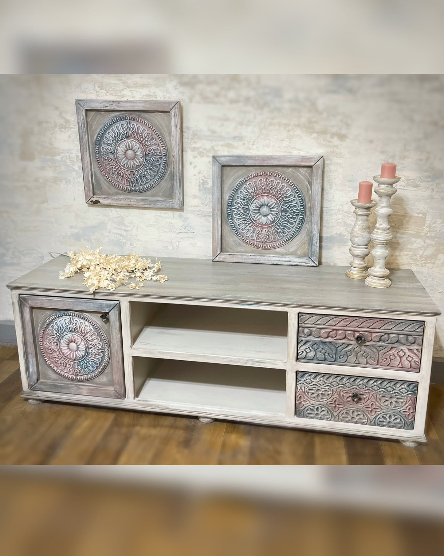 Wooden TV unit